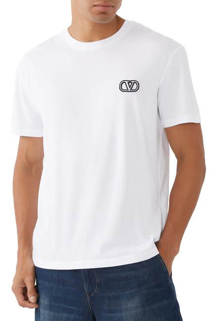 VLogo Cotton T-shirt